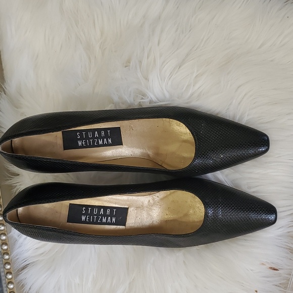 Stuart Weitzman Shoes - Stuart Weitzman black dress heel shoe size 7AA